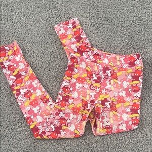 Kids lularoe Disney Mickey Patterned Leggings